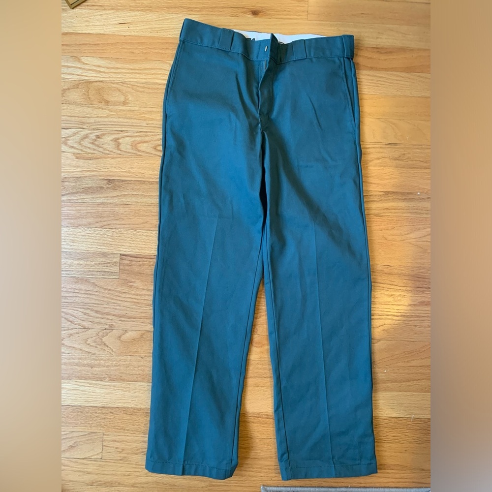 Dickies teal pants 32x30